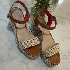 Mix No. 6 Cammie Platform Wedge Sandals